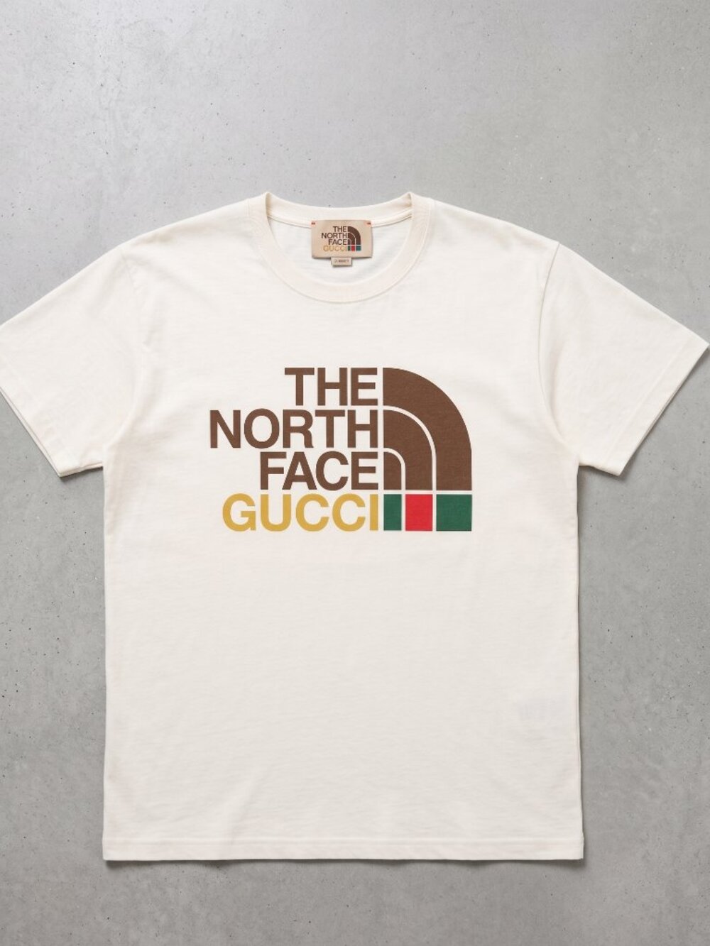 TNF/GUCCI WOMEN WHITE T-SHIRT, SMALL